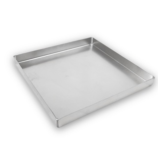 FORMA ASSADEIRA QUADRADA PARA BROWNIE 21X21X2  ALUMÍNIO LATERAL SOLDADA em Oferta na Shopee