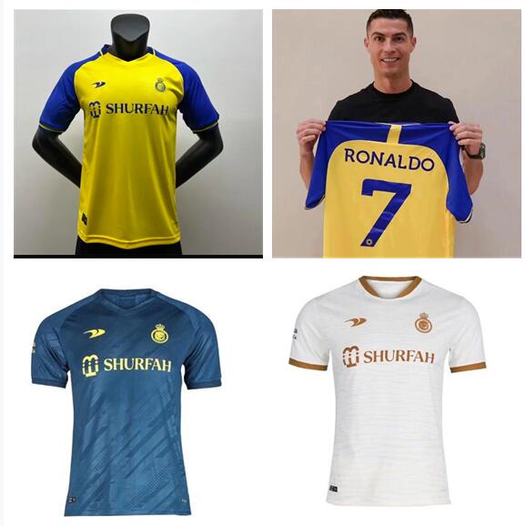 Camisa Da Arábia Saudita AL-Nassr FC/CR7 22/23 Mundial