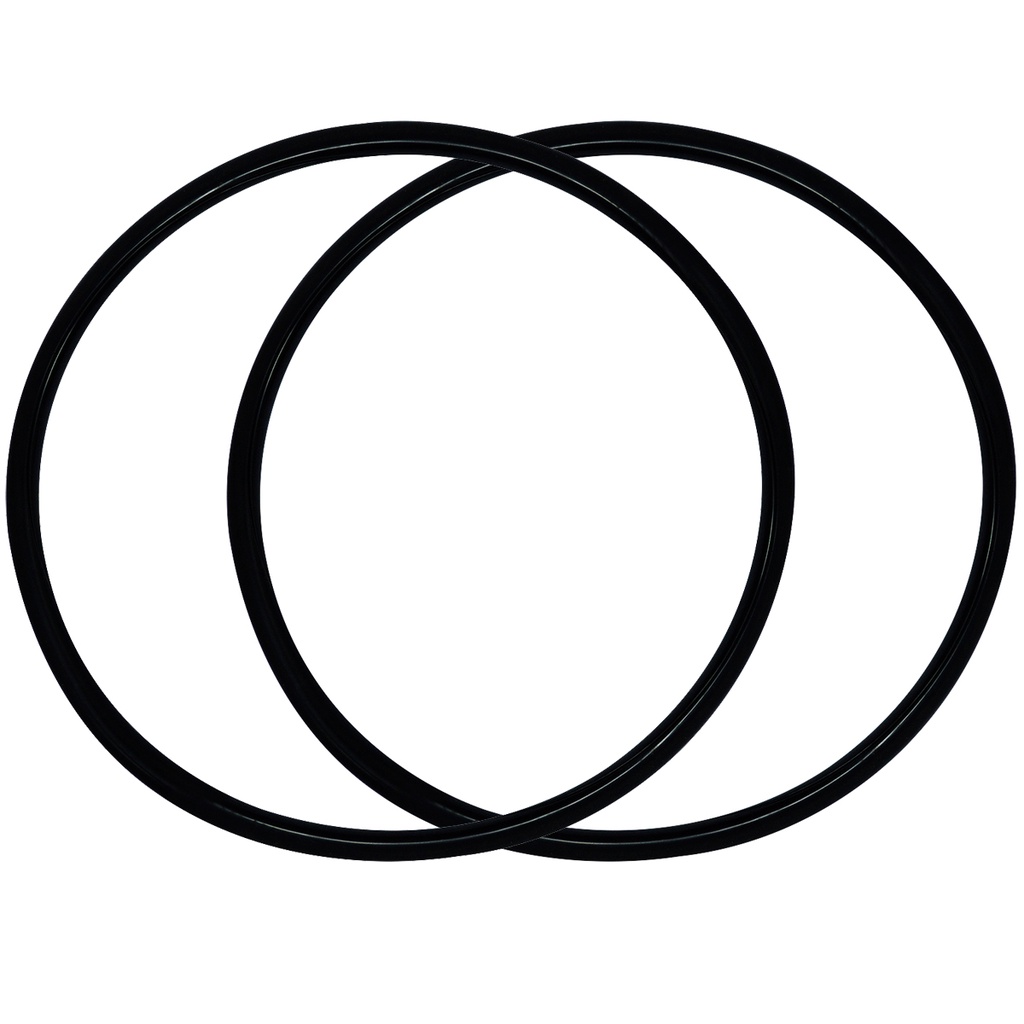 Kit 2 Protetor para Aro de Impulsão Cadeira de Rodas em Silicone Preto - Aro 26 em Oferta na Shopee