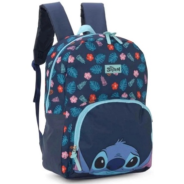 Mochila Costas Escolar Stitch Disney Luxcel Hawai Lilo | Shopee Brasil