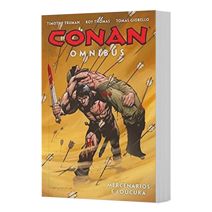 Livro Conan: Mercenários e loucura - Vol. 04 - Omnibus - Novo/Lacrado em Oferta na Shopee