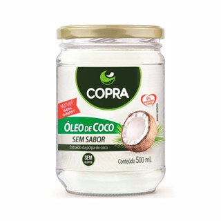 Óleo de Coco sem sabor 500ml - Copra em Oferta na Shopee