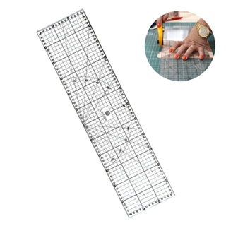 Régua Patchwork 15x60 Cm Em Acrílico Para Artesanato E Costura em Oferta na Shopee