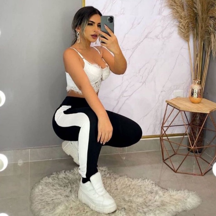 calça jogger feminina blogueira malha crepe DIVERSAS CORES