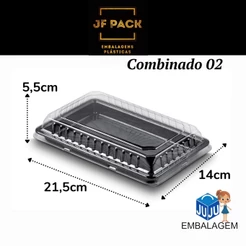 10-50UN Embalagem Plástica Combinado 02
