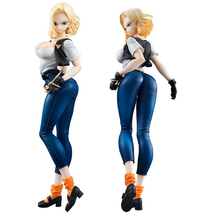 Bola De Dragão Boneca Sexy Para Adulto Android 18 lazuli Action Figure Mesa Decoração Modelo Brinquedos Coleção Aniversário Presente