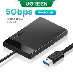 Gabinete De Disko Resistente Externo Usb 3.1 Para Sata Iii Ugreen (2.5 ")