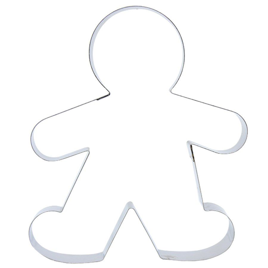 Cortador Gingerbread 1 G Ref. 123 RR Cortadores Rizzo Confeitaria em Oferta na Shopee