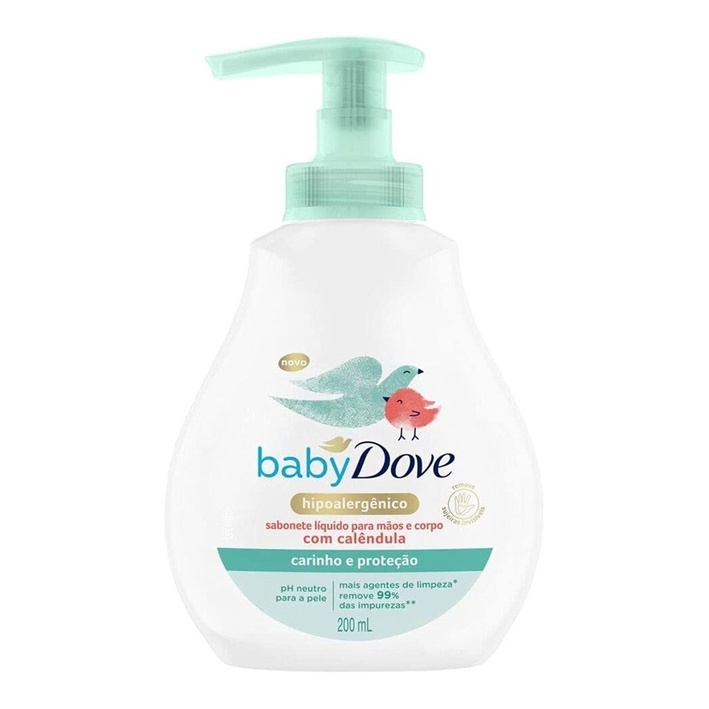 Sabonete Dove Baby Lliquido Hidratação Sensivel 200ml