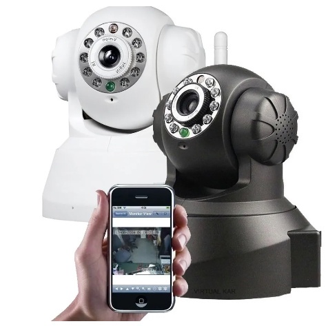 Câmera De Segurança 360° Com Visão Noturna Wifi Pronta Entrega