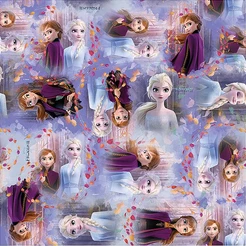 Folha para Ovos de Páscoa Frozen Folhas de Outono 69x89cm - 05 unidades - Páscoa Cromus - Rizzo