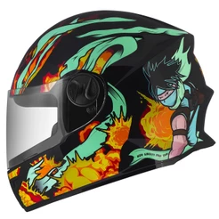 Capacete Fechado Infantil Pro Tork Liberty Four Kids Combustion