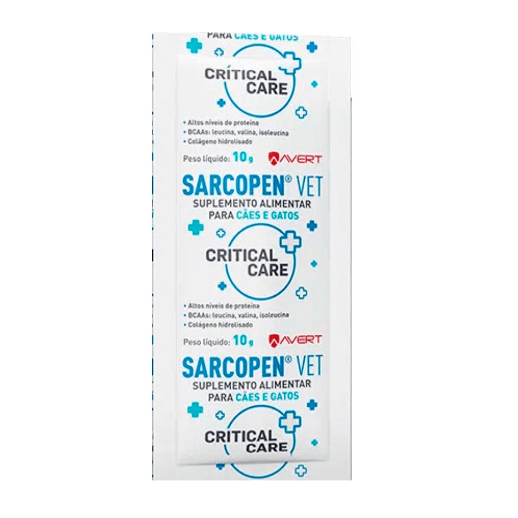 Suplemento Sarcopen Vet Para Cães e Gatos Avert 10g em Oferta na Shopee