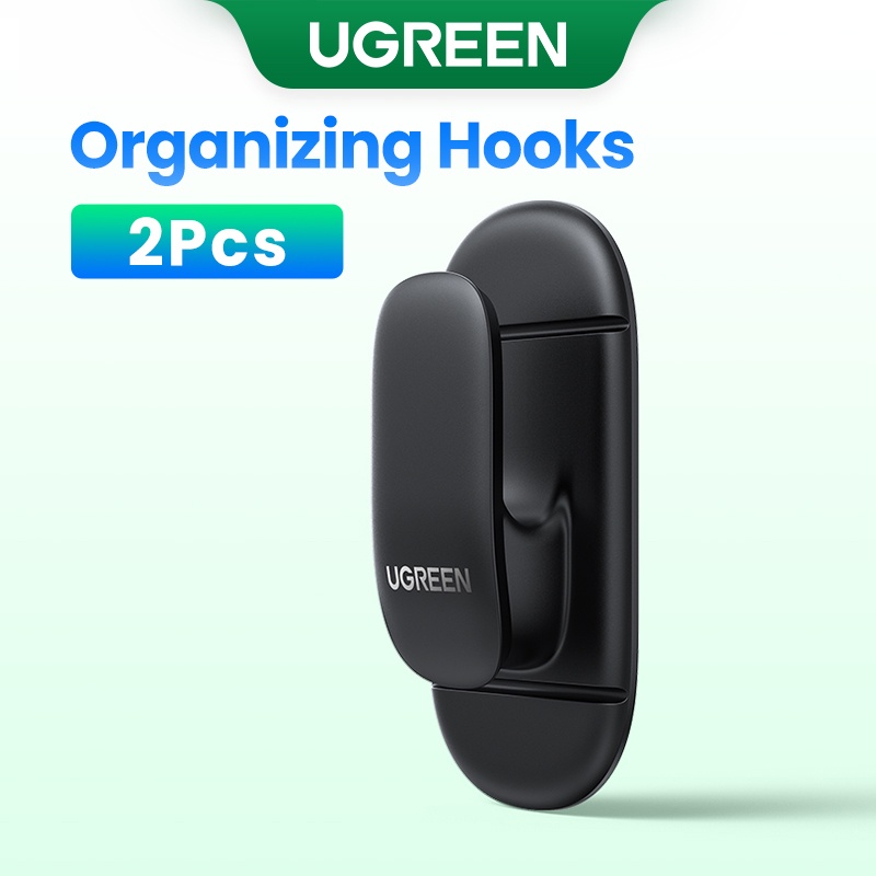 Ugreen Organizador Ganchos Cabides 4 Pcs / 8 Pcs Fastener Clip Para Carro Chave De Escritório Em Casa Saco De Fone De Ou - Home & Living