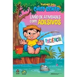 Turma do Chico Bento Livro de Atividades com Adesivos - Paciência
