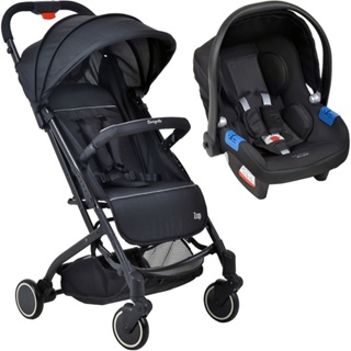 Carrinho de Bebe Burigotto Zap Black Preto com Bebe Conforto em Oferta na Shopee