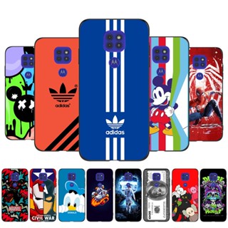 Para Motorola Moto G9 Play Capa Traseira Phone Flexível De Silicone Protetor MotoG9 Preto Tpu Fofa