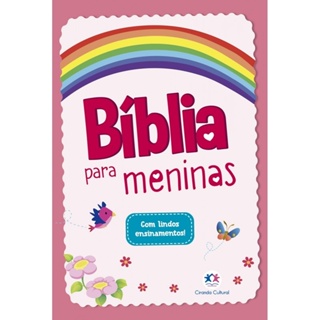Bíblia Para Meninas | Ciranda Cultural em Oferta na Shopee