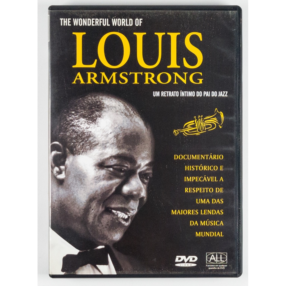 DVD Louis Armstrong Retrato Íntimo