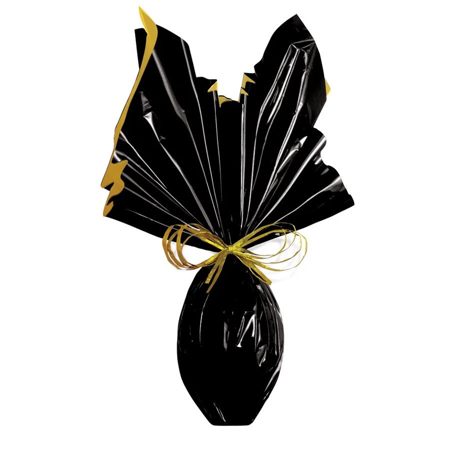 Folha para Ovos de Páscoa Double Face Acetinado Preto/Ouro 69 x 89 cm - 5 unidades - Cromus - Rizzo em Oferta na Shopee