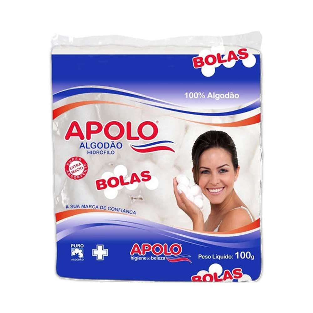 Algodao Bolas Apolo 100 Gramas