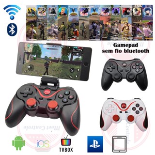 T3 wireless bluetooth gamepad controller para ios/android/pc/smart TV/- box/ps3/ps4/NS #0