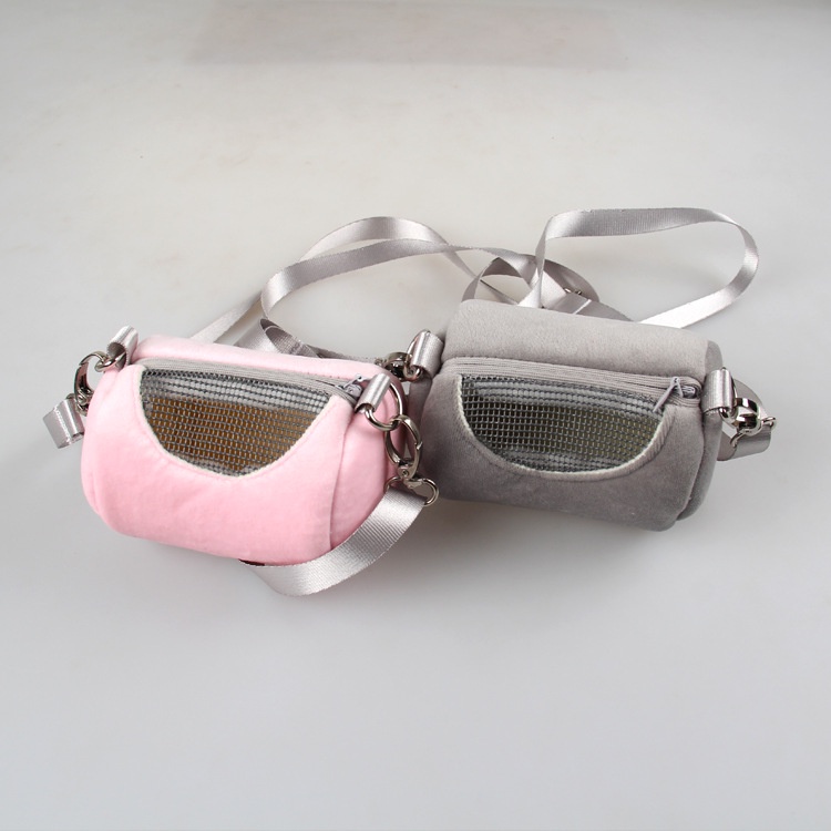 Saco Respirável Para Pequenos Animais Crossboby Quente Hamster Macio Fora Do