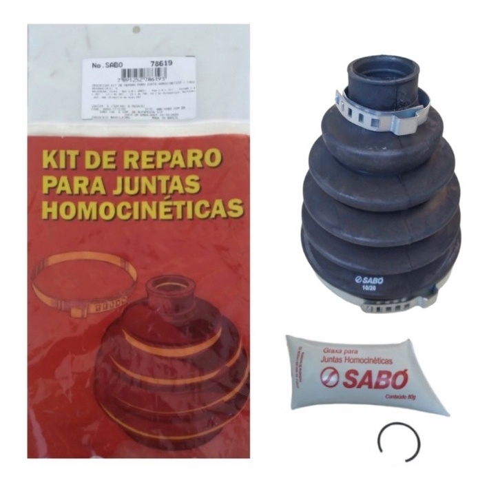Coifa Homocinetica Peugeot 207 1.4 8v 2008/... 78619 sabo