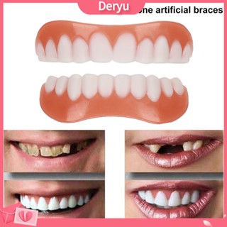 Capa De Dentes Cosméticos Com Sombreamento Natural Para Sorrisar [deryu] Sombra Congelável Falsos Sala De Dança