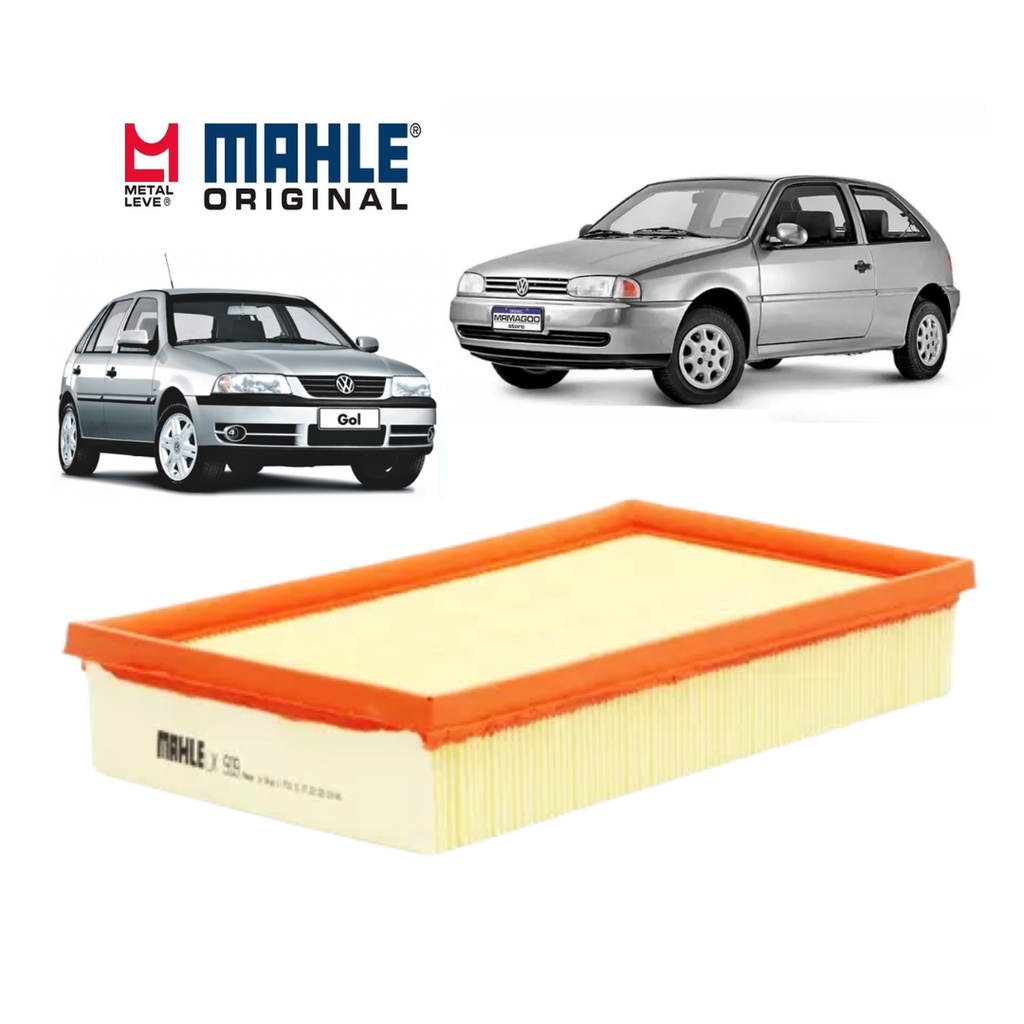 Filtro de Ar Motor Gol Parati G2 G3 1.0 16v Ate 02 Original Metal Leve em Oferta na Shopee