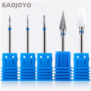 Kit De Brocas De Unhas Fresadoras De Carboneto De Tungstênio Broca De Cerâmica Burrs Rotativos Para Máquina De Pedicure Elétrica De Manicure