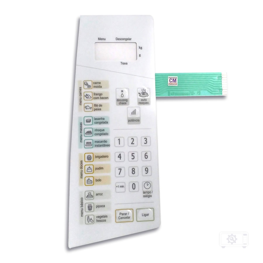 Membrana Microondas Compatível com Panasonic Nnst669 TND