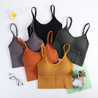 Kaka Ladies Same Style Big u Sling Lindo Colete Traseiro Com Almofada Roscada Para O Peito Base De Desgaste Do All-Match Tube Top