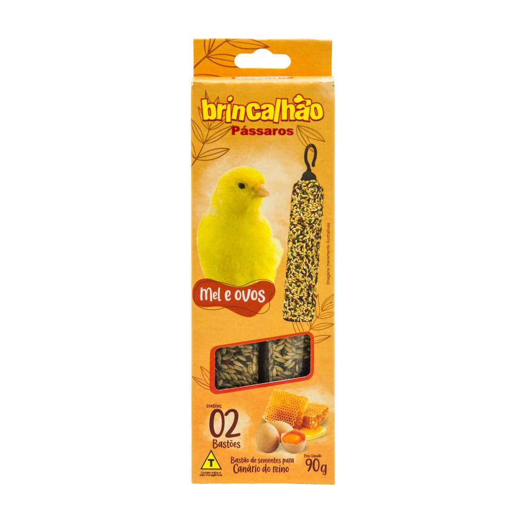 Alimento para Pássaros Canário 90g Brincalhão