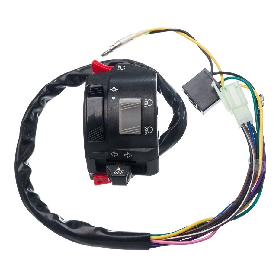 Punho Interruptor Luz Condor Lado Esquerdo Ybr 125 Factor em Oferta na Shopee