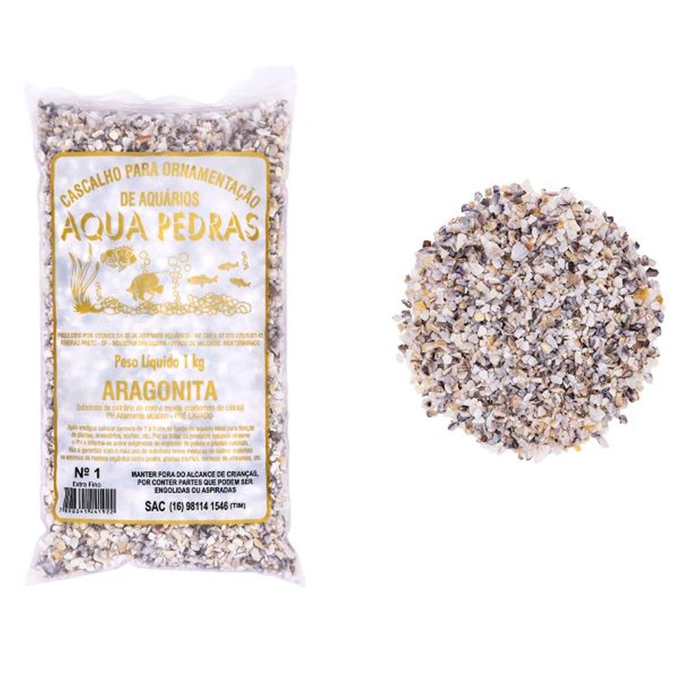 Aqua Pedras Aragonita Concha 1 1kg