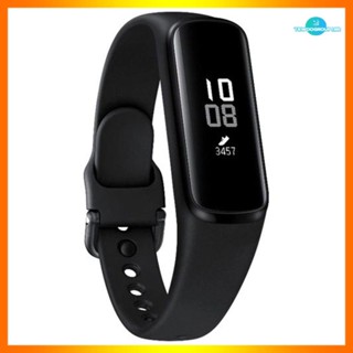Pulseira de relógio para Galaxy Fit-e R375 ajustável silicone macio pulseira de relógio inteligente preta pulseira de substituição de relógio inteligente