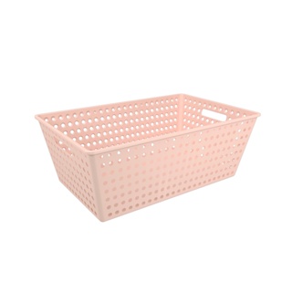 Cesta Organizadora Coza One 37,6 Litros 59,5 x 38,8 x 22,3 cm Rosa Blush em Oferta na Shopee