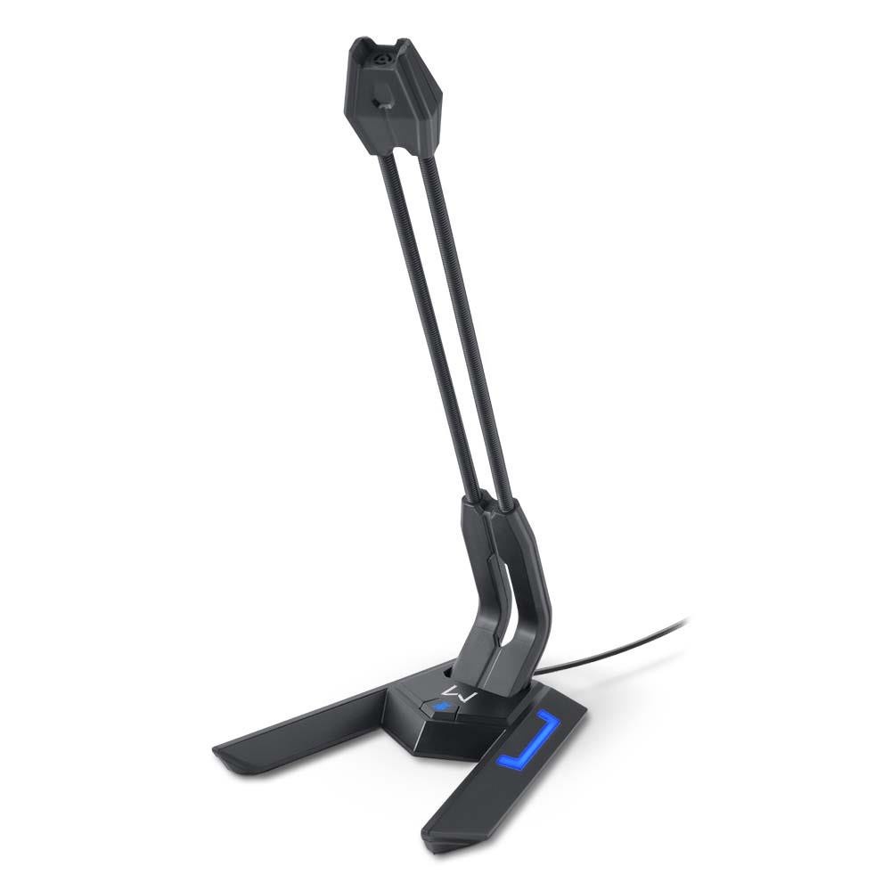 Warrior Olier Microfone Gamer Com Led - Ph255 - Audio