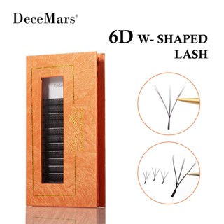 Extensão Para Cílios Em Forma De W DeceMars 6D