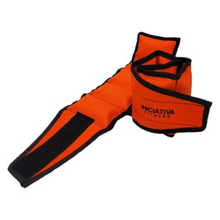 CANELEIRA DE PESO 9KG LARANJA NEON - PAR | Tornozeleira Fitness De Peso Para Pé E Treino De Gluteo Treino Em Casa Academia Treino Musculação Funcional Ginastica