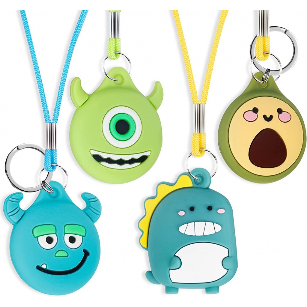 Colar Airtag Infantil Com Rolha Ajustável , Capa Porta-Etiquetas De Ar Para Crianças Rastreador GPS Oculto , Chaveiro Fo em Oferta na Shopee