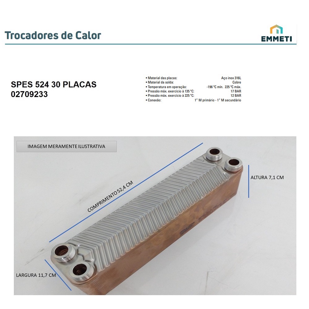 Chiller Trocador De Calor Para Cerveja  30 Placas-spes-524