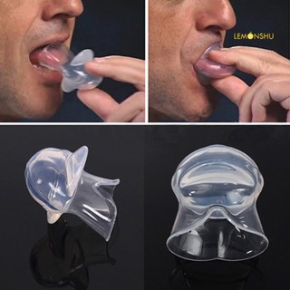 Beleza Aparelho De Língua Anti-Ronco Silicone Apnea Aid Para Parar Ronco