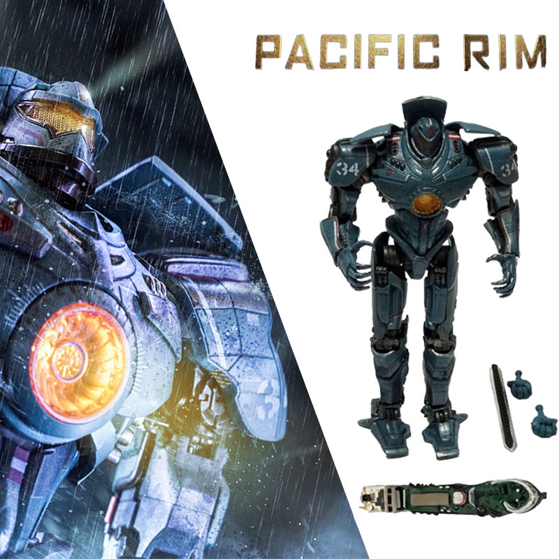 NECA Gipsy Danger Action Figure Toy Pacific Rim Model Kids Xmas Gift ...