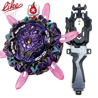 Beyblade Burst Flame B-169 Variant Lucifer Super King with LR Spark Launcher Handlebar Set Beyblade Toys for Children em Oferta na Shopee