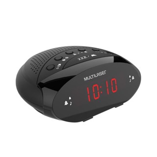 Caixa de Som Radio Relógio Multilaser Fm New 2 - SP399