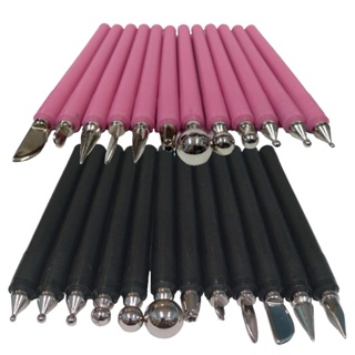 Kit do Artesão com 12 peças (boleador, espátula, furador, marcador) - Tia Cida em Oferta na Shopee