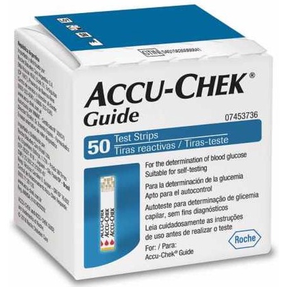Tiras para controle de Glicemia Guide C50 Tiras