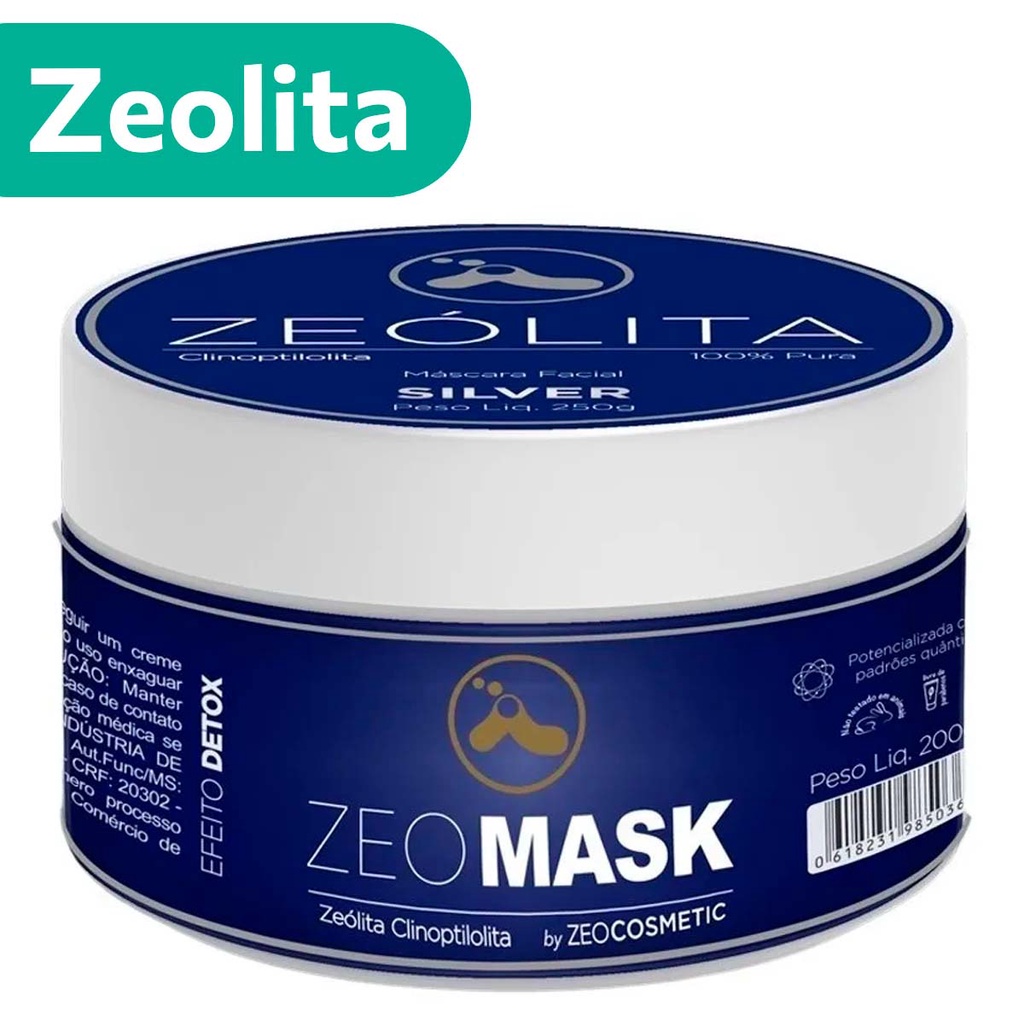 Zeólita Clinoptilolita Standard Silver Zeolita  Standard 250g do Thomas